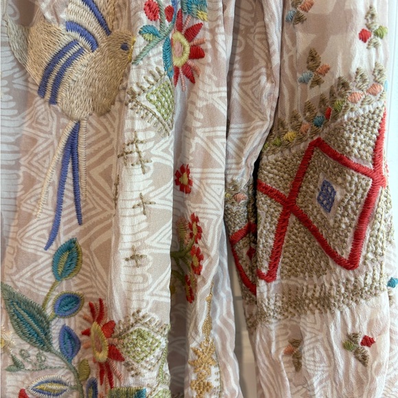 Johnny Was | Tops | Johnny Was Multicolor Embroidered Blouse | Poshmark